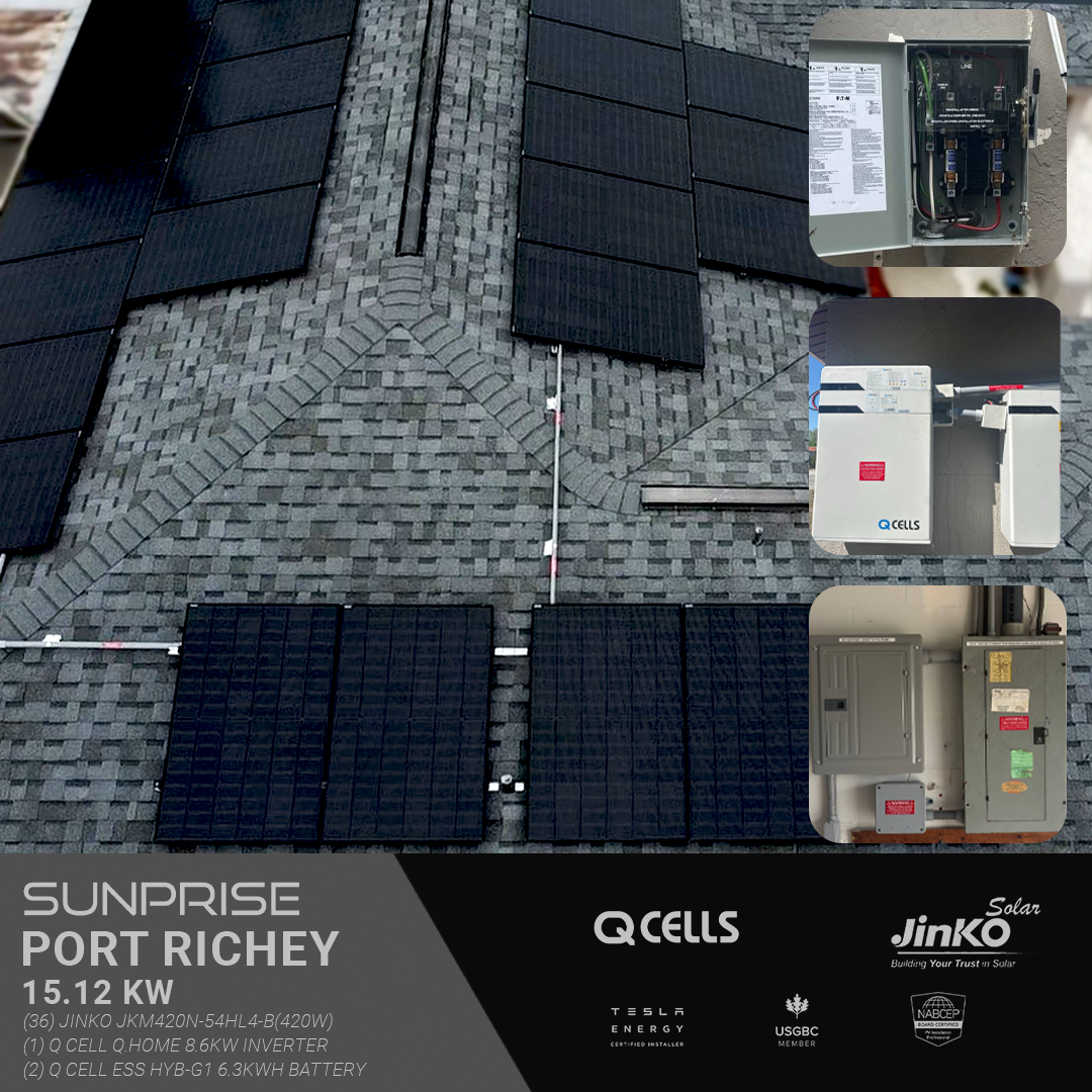 Port Richey 15.12kW Installation