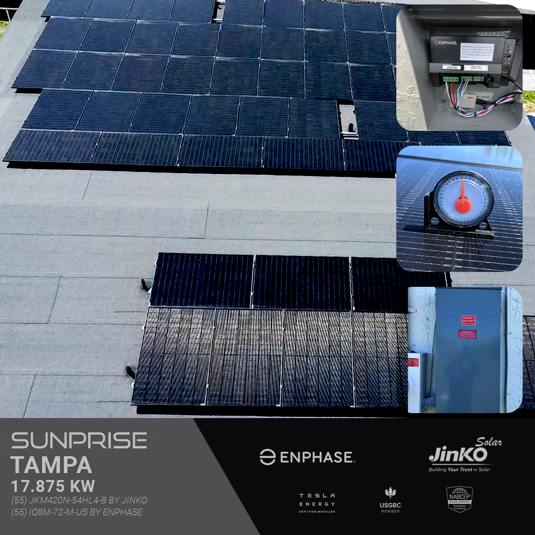 Tampa Jinko Solar Installation