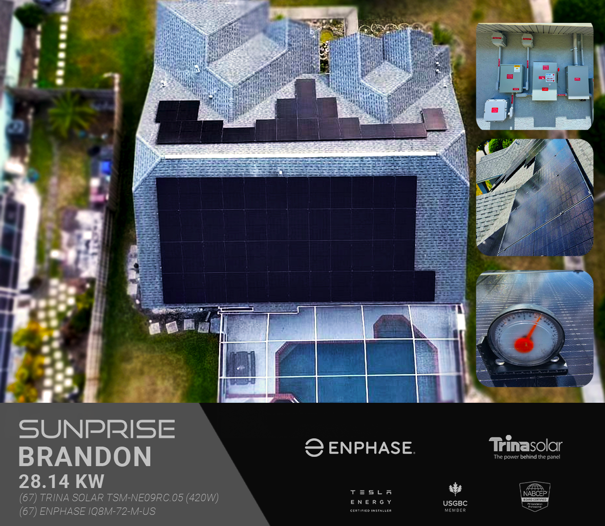 Brandon 28.14kW Installation