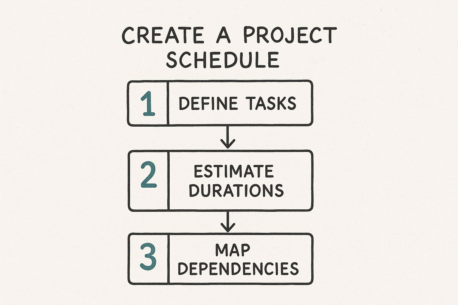 Infographic about how to manage multiple projects