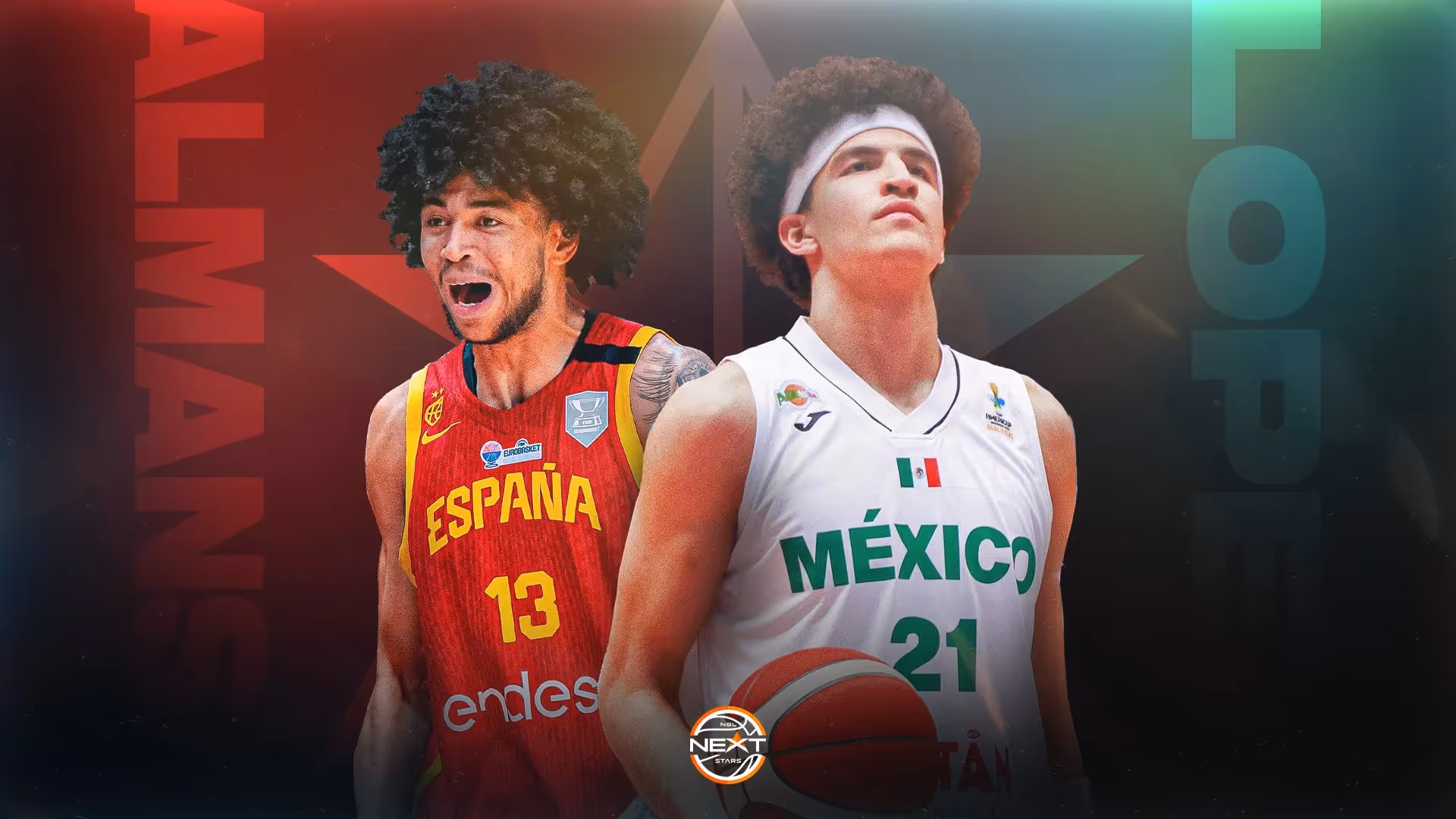 Almansa and Lopez reporting for FIBA duties