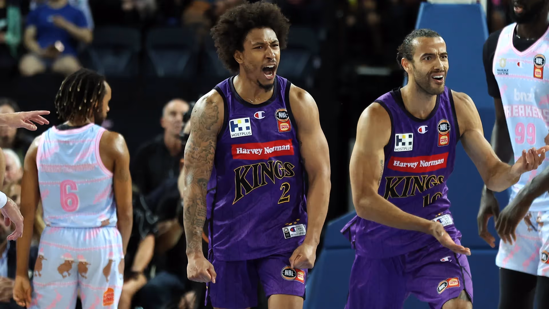 Kings beat Breakers with 16-3 run