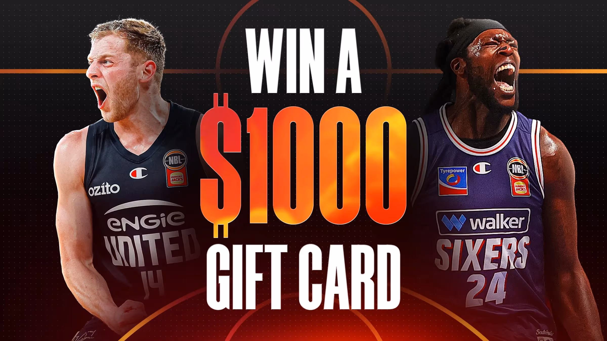 Download the NBL App & WIN a $1,000 Gift Card