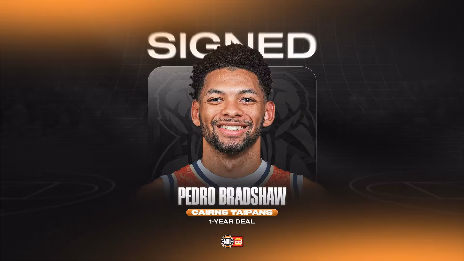 Taipans sign "analytical darling" 