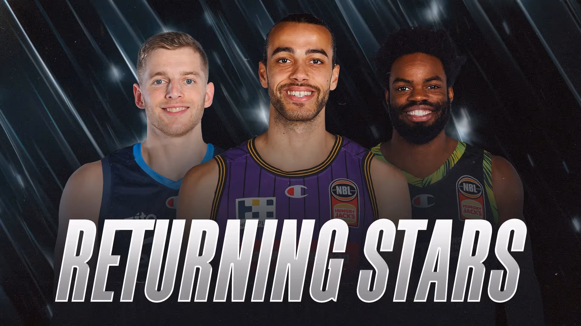 Back for more: NBL25's returning stars