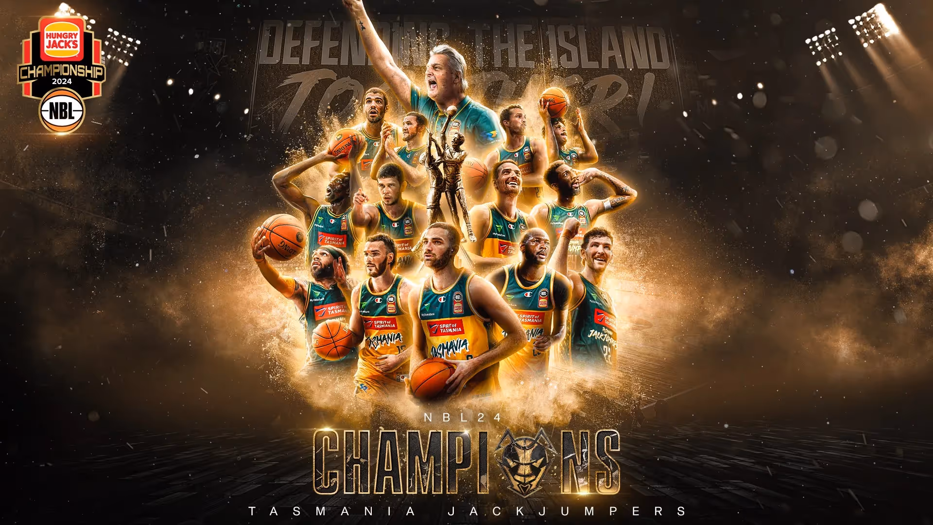 Tasmania JackJumpers: NBL24 Champions