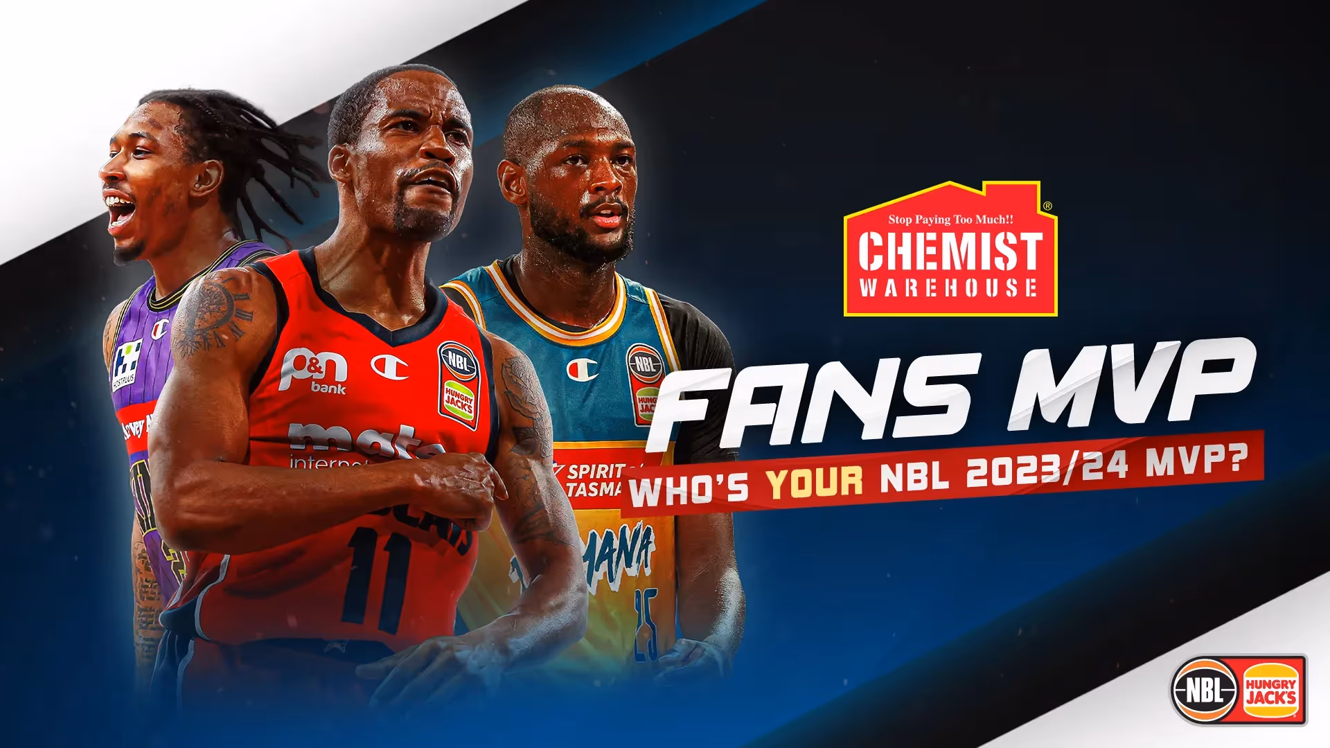 Chemist Warehouse Fans MVP - Round 13, NBL24