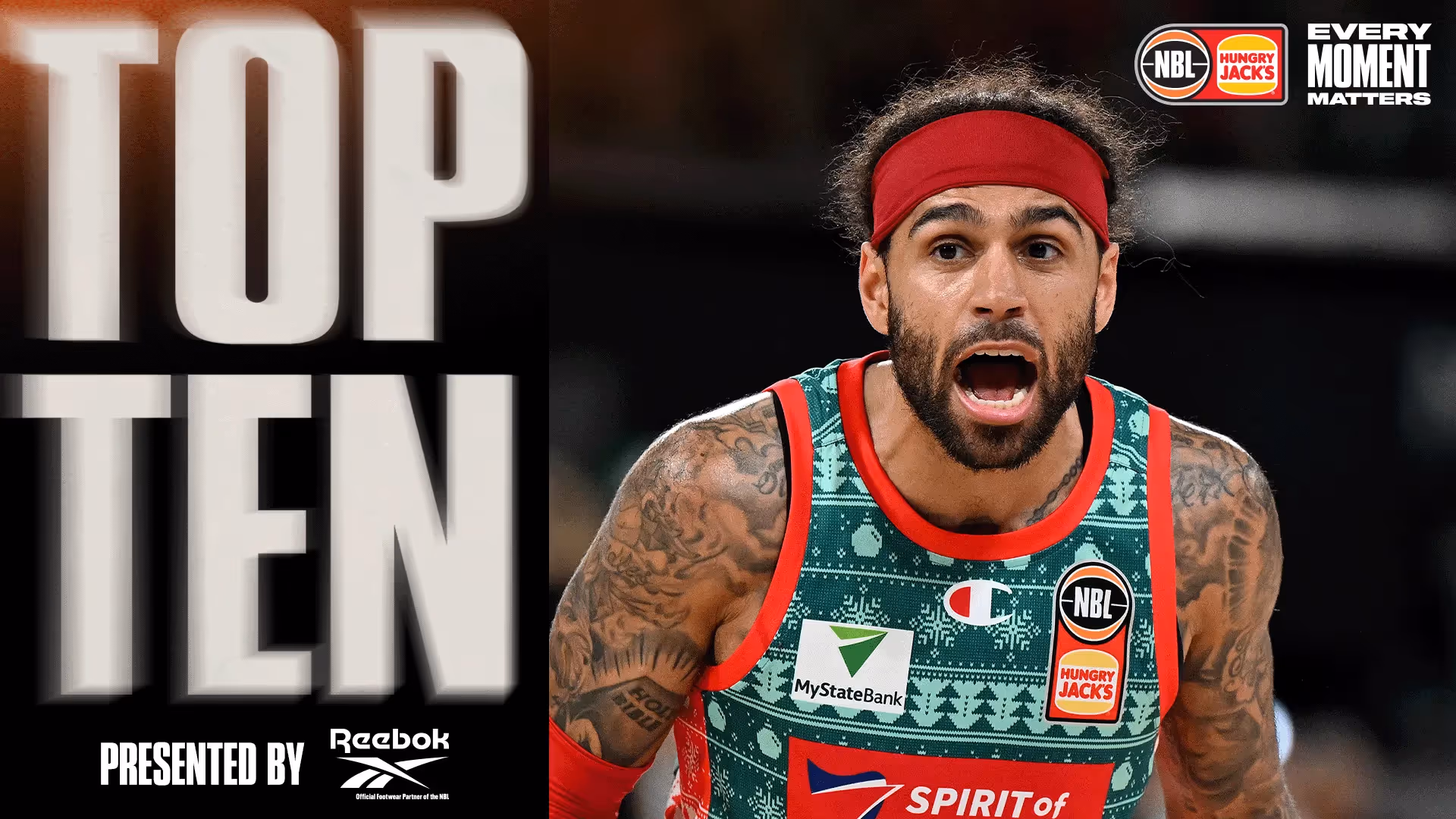 Top 10 - Presented by Reebok - Round 12, NBL24