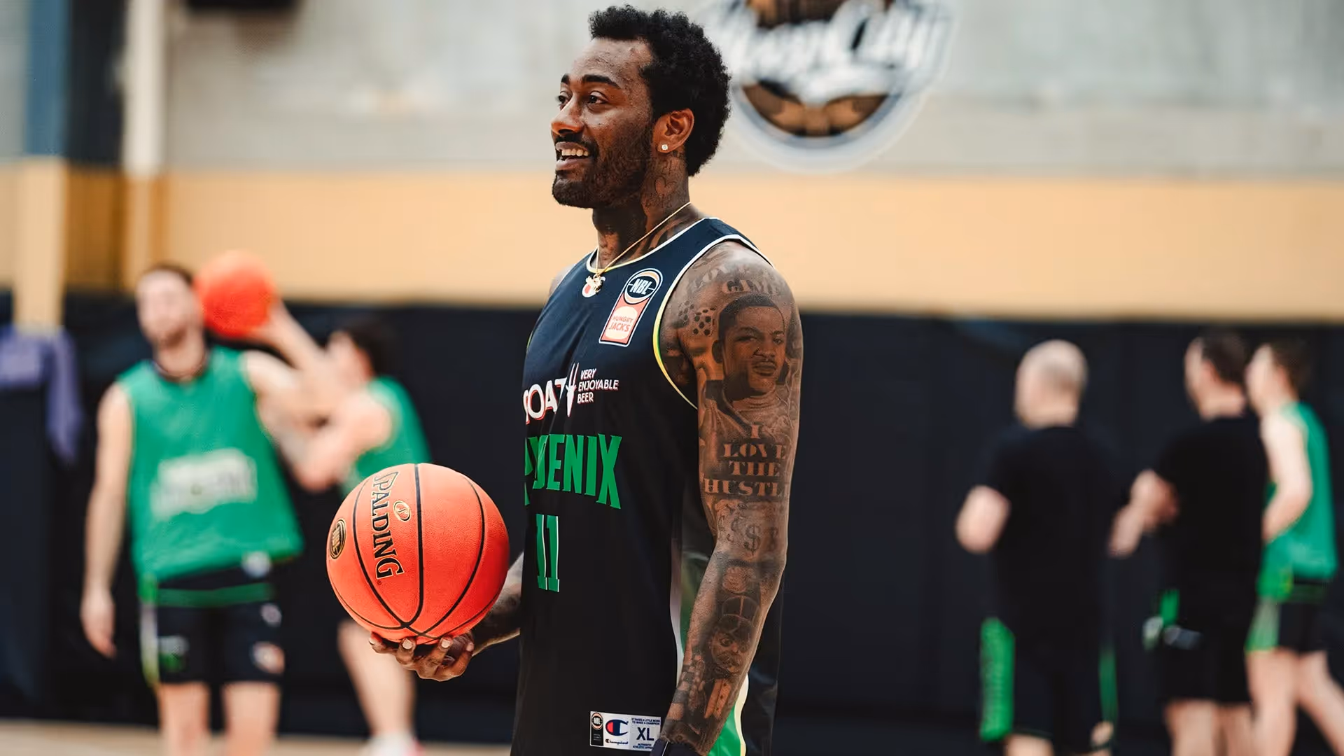 Wall leaves NBL door open