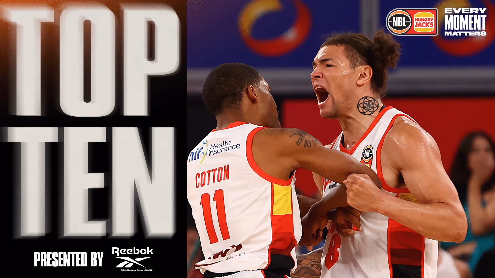 Top 10: Presented by Reebok (Round 6, NBL24)