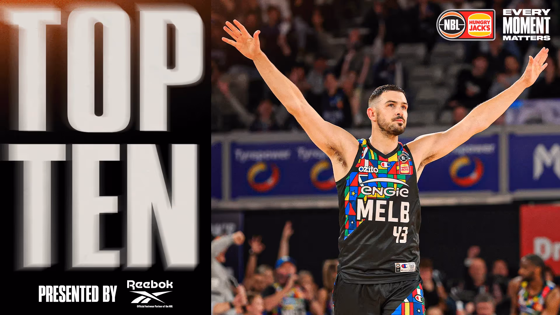 Top 10: Presented by Reebok (Round 4, NBL24)