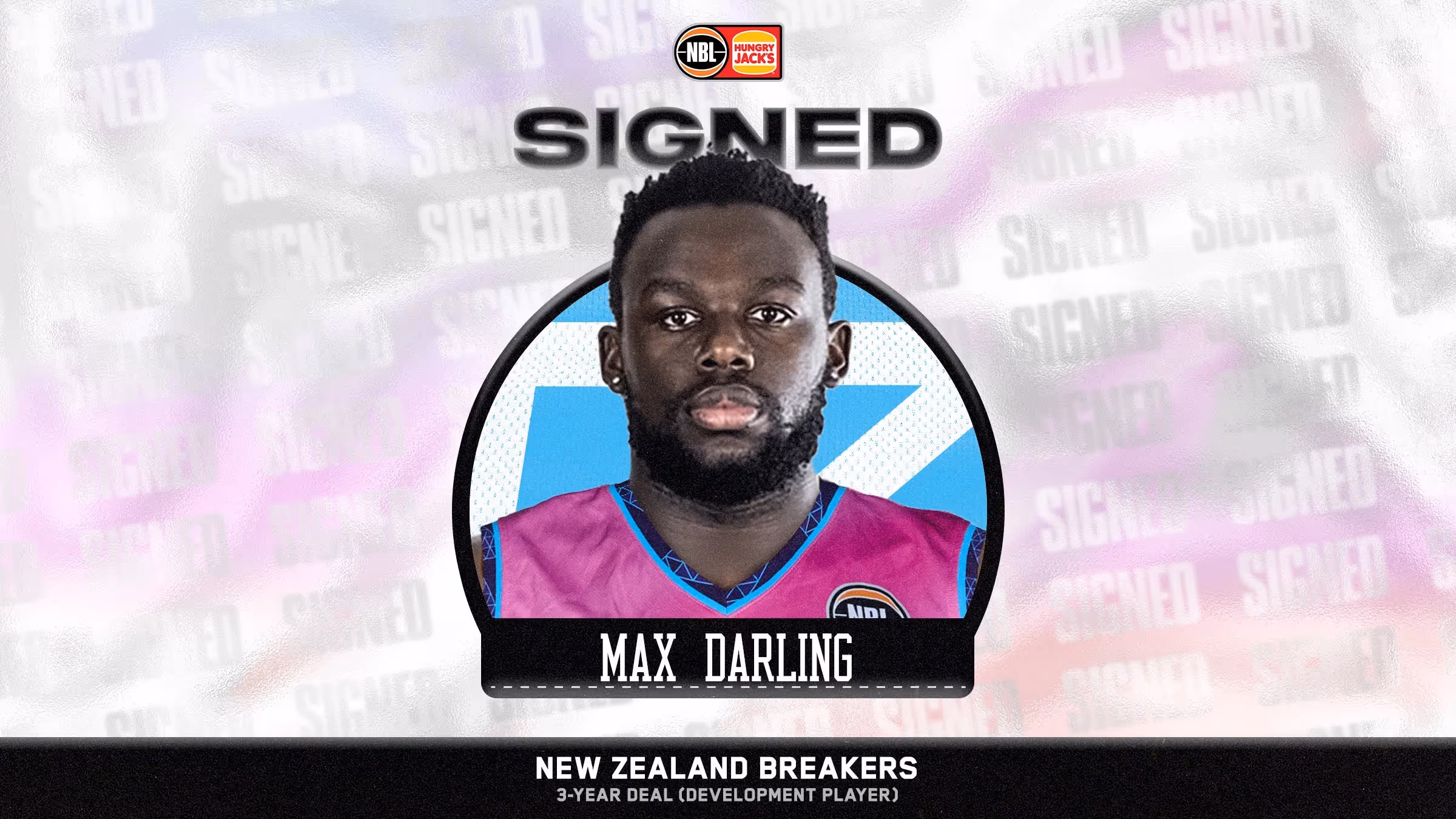 Breakers sign NZNBL Champion