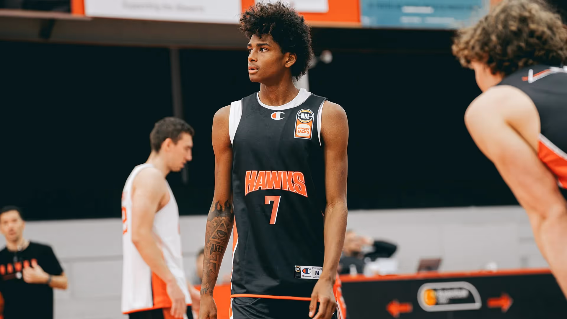 AJ Johnson suffers broken nose