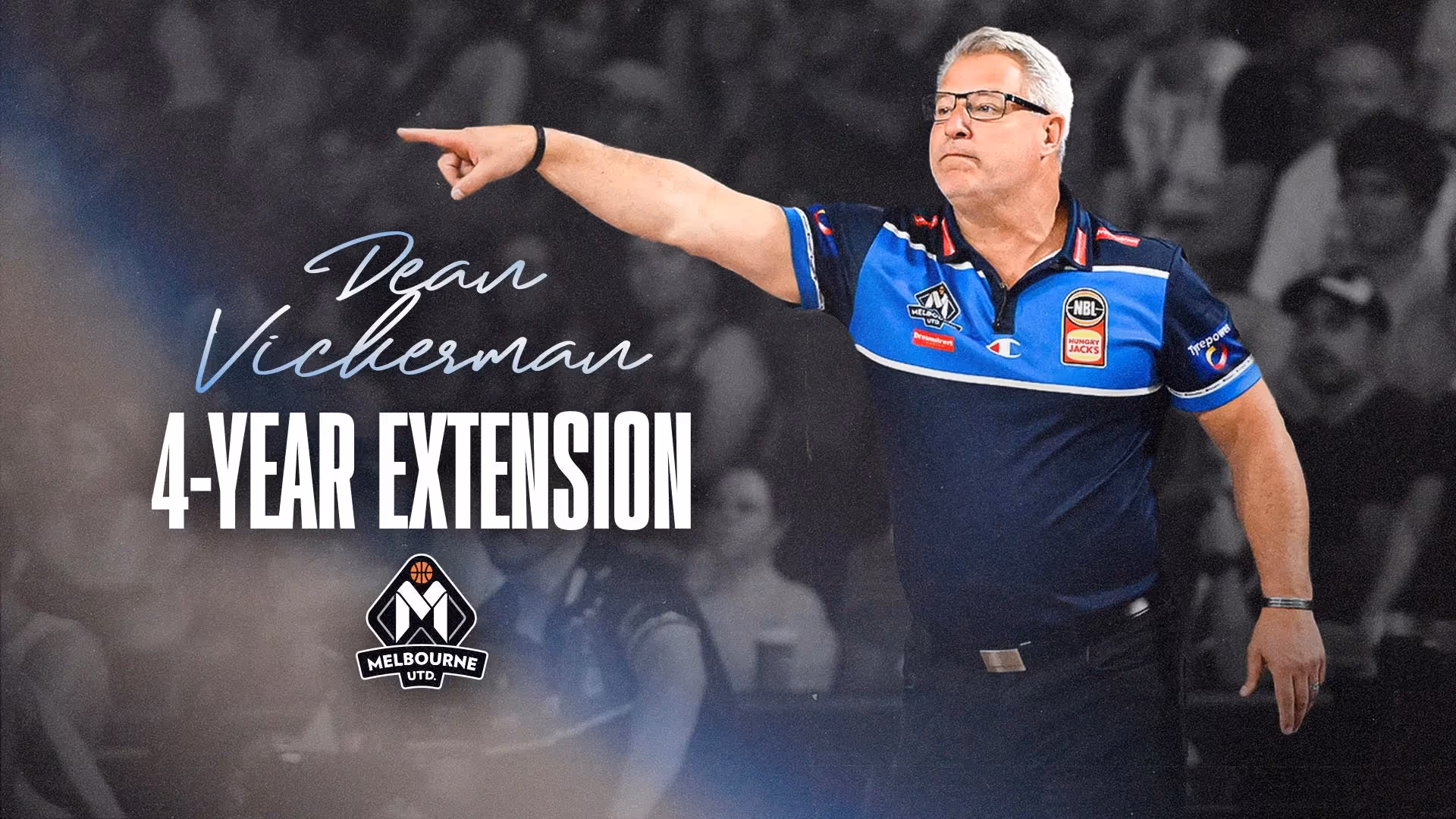 Vickerman, Melbourne United for Four More