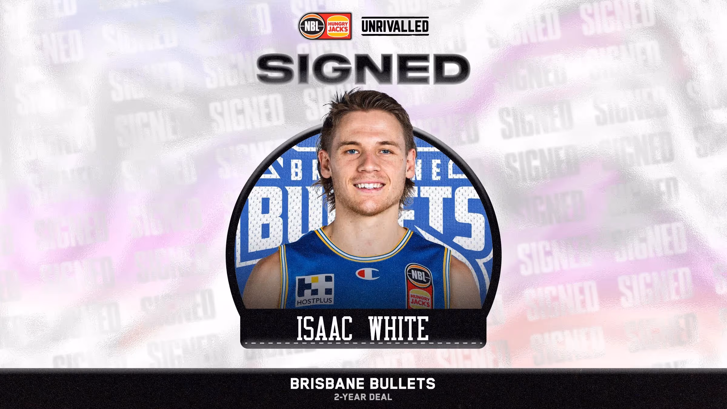 White Signs with Bullets