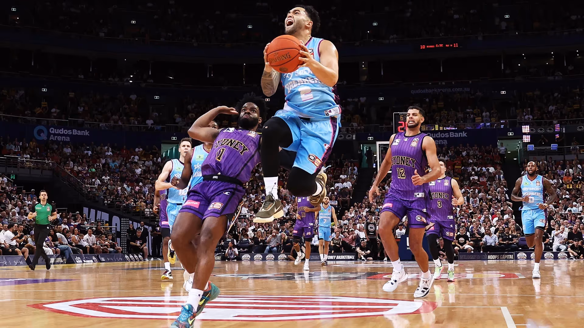 Breakers' Frustration at Foul Count