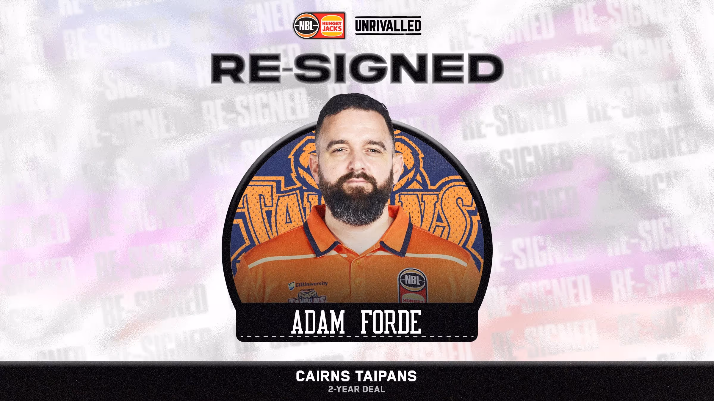 Taipans Coach Back For Two More