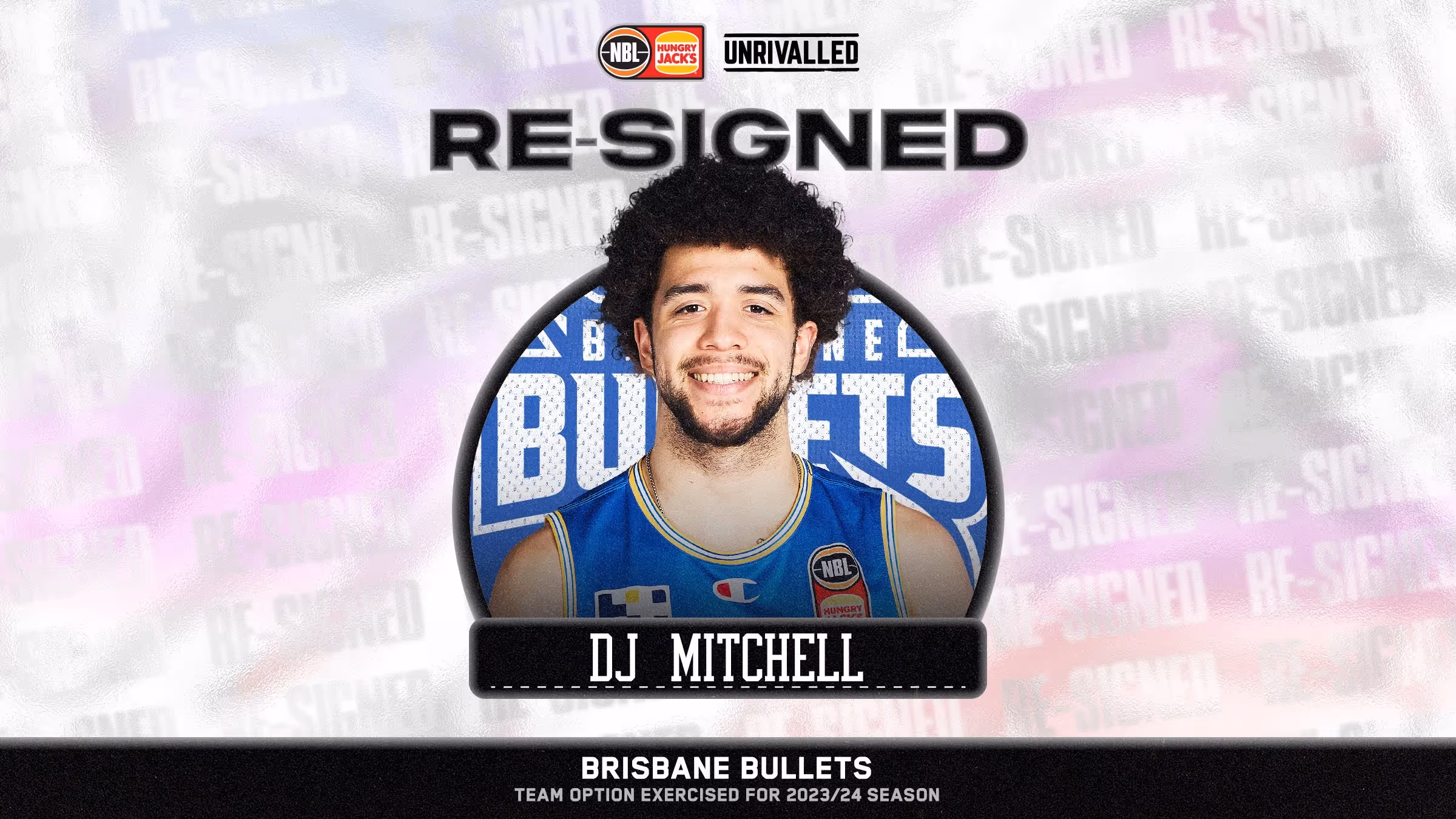 Bullets Re-Sign DJ Mitchell