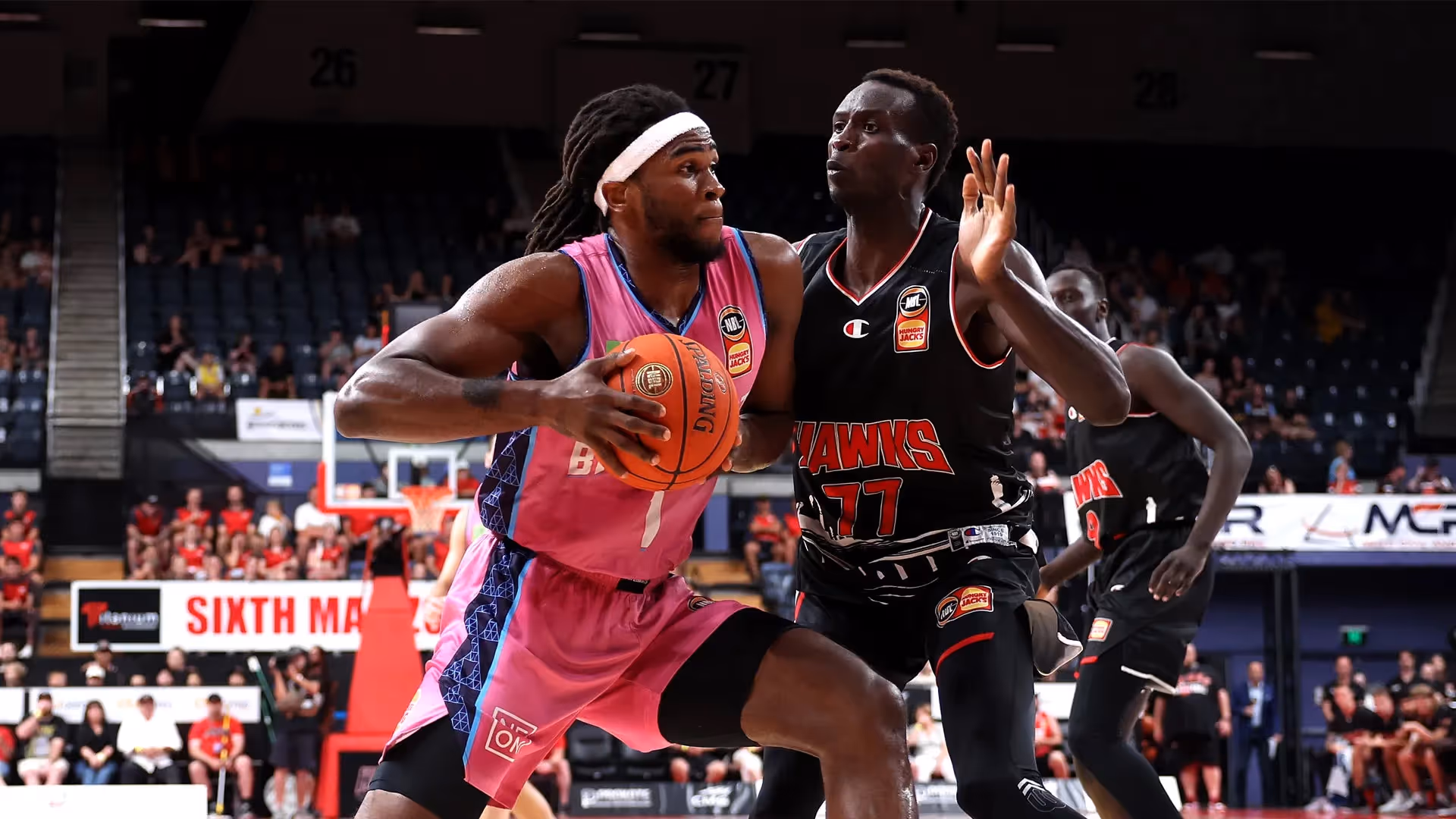 Breakers Overpower Hawks to Move into Second