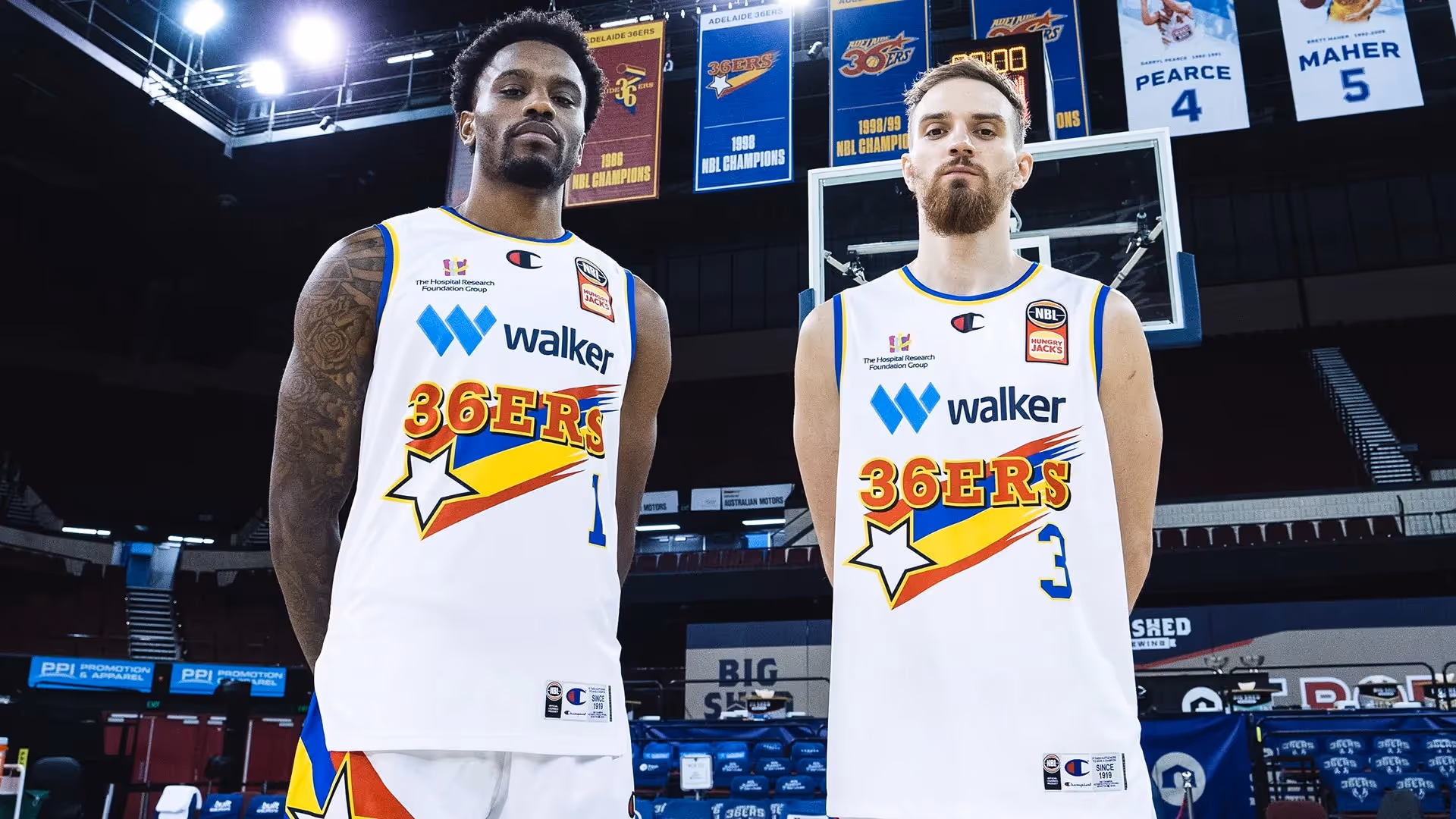 36ers Jersey Celebrates '98 Championship