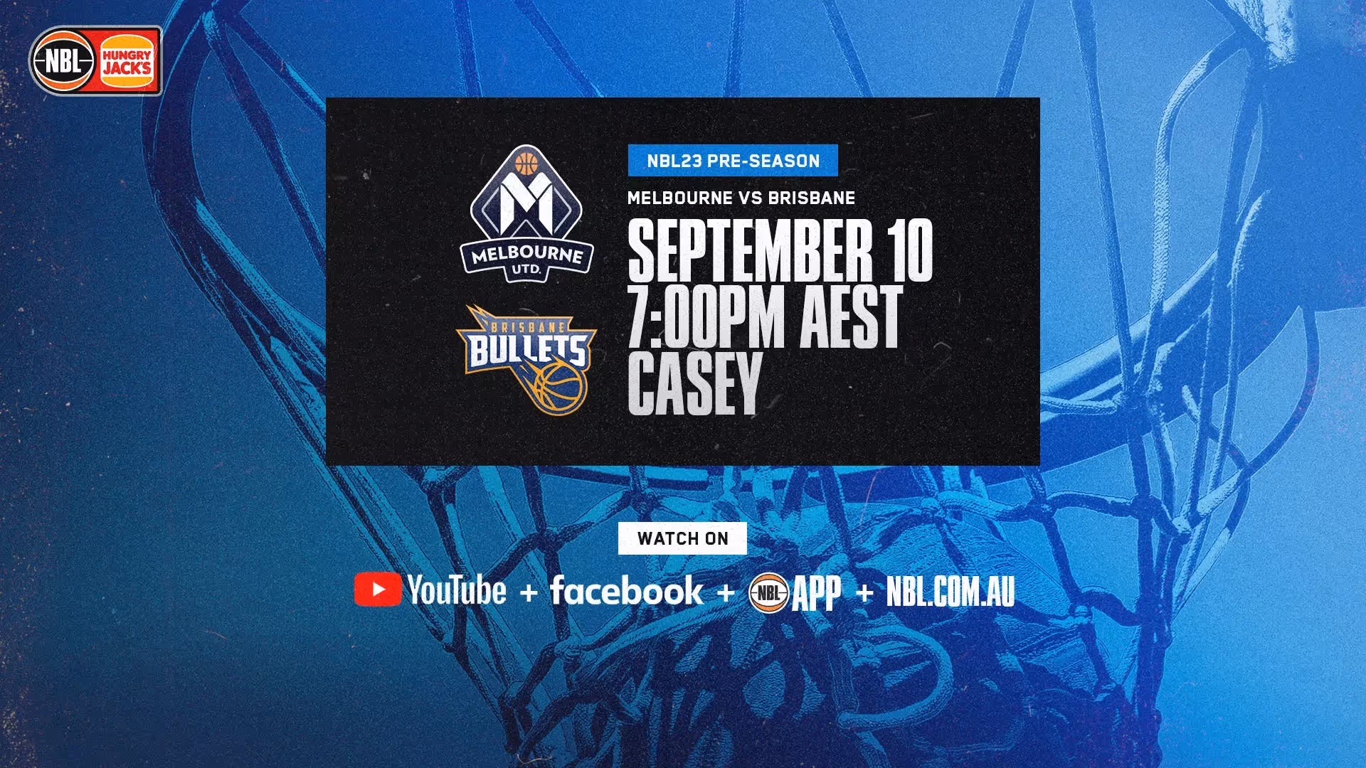 WATCH LIVE: Melb United v Brisbane