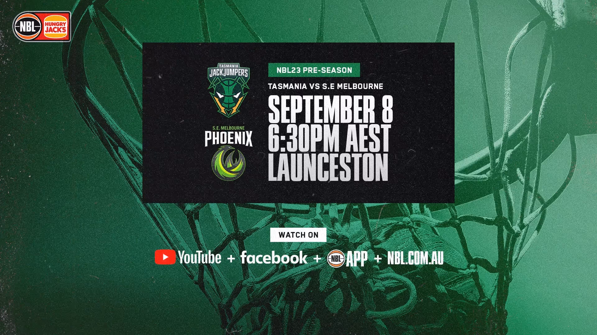 WATCH LIVE: Tasmania V SEM