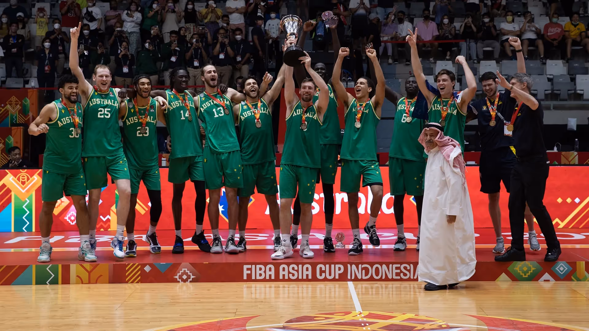 Gold Medal Boomers Win Asia Cup Crown