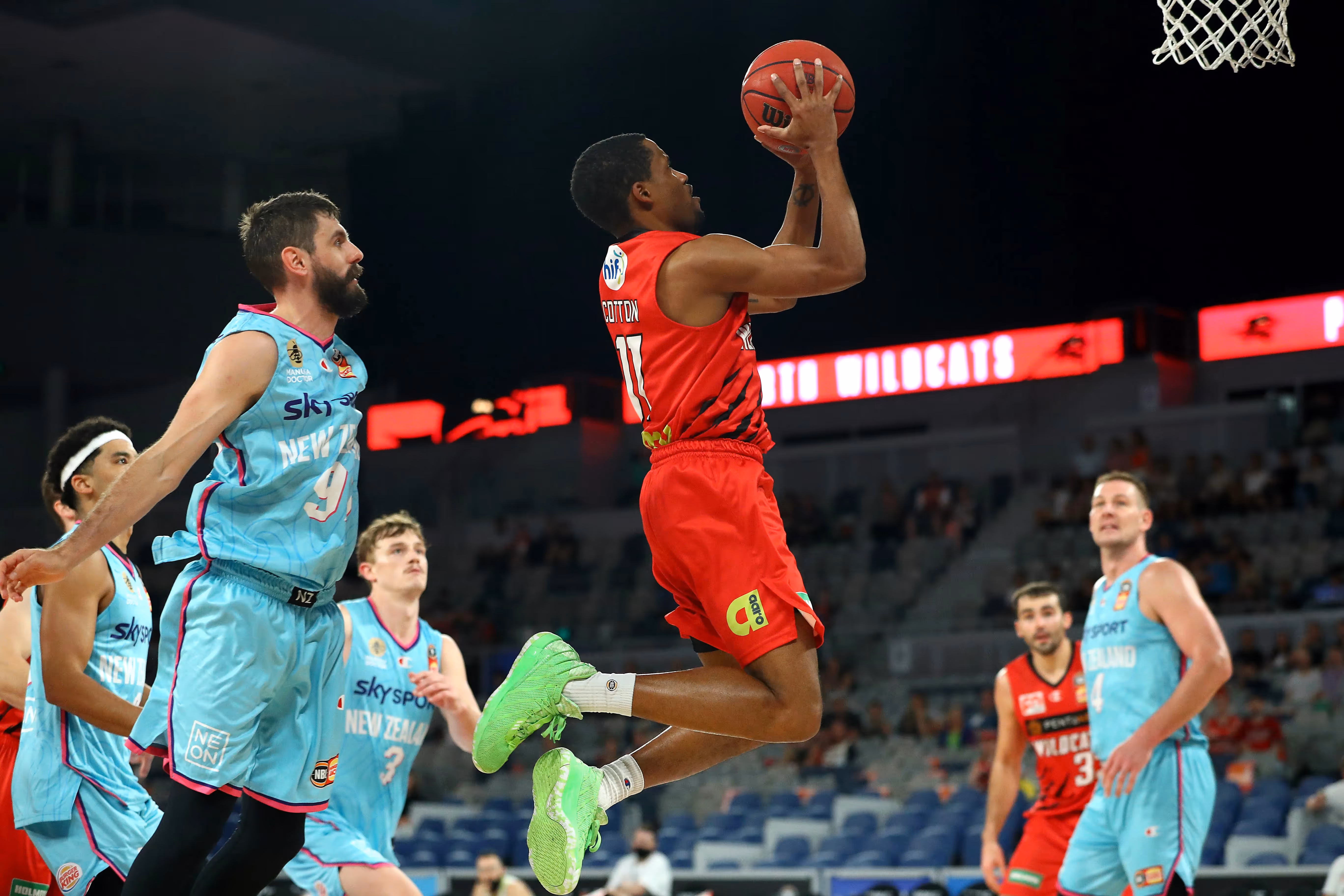 Wildcats Break away to move closer to NBL Cup