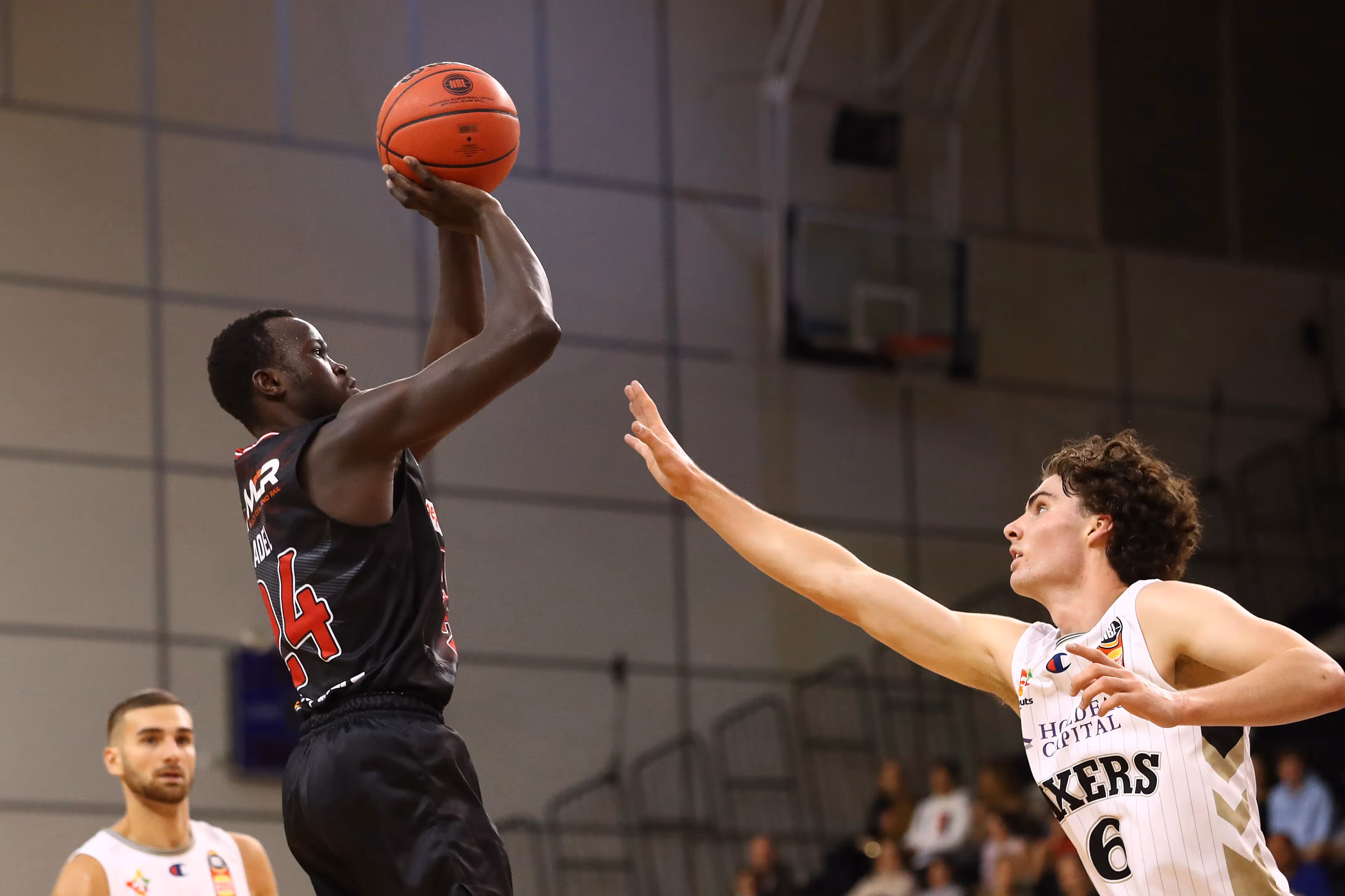 Adel fires and Hawks overrun gritty 36ers