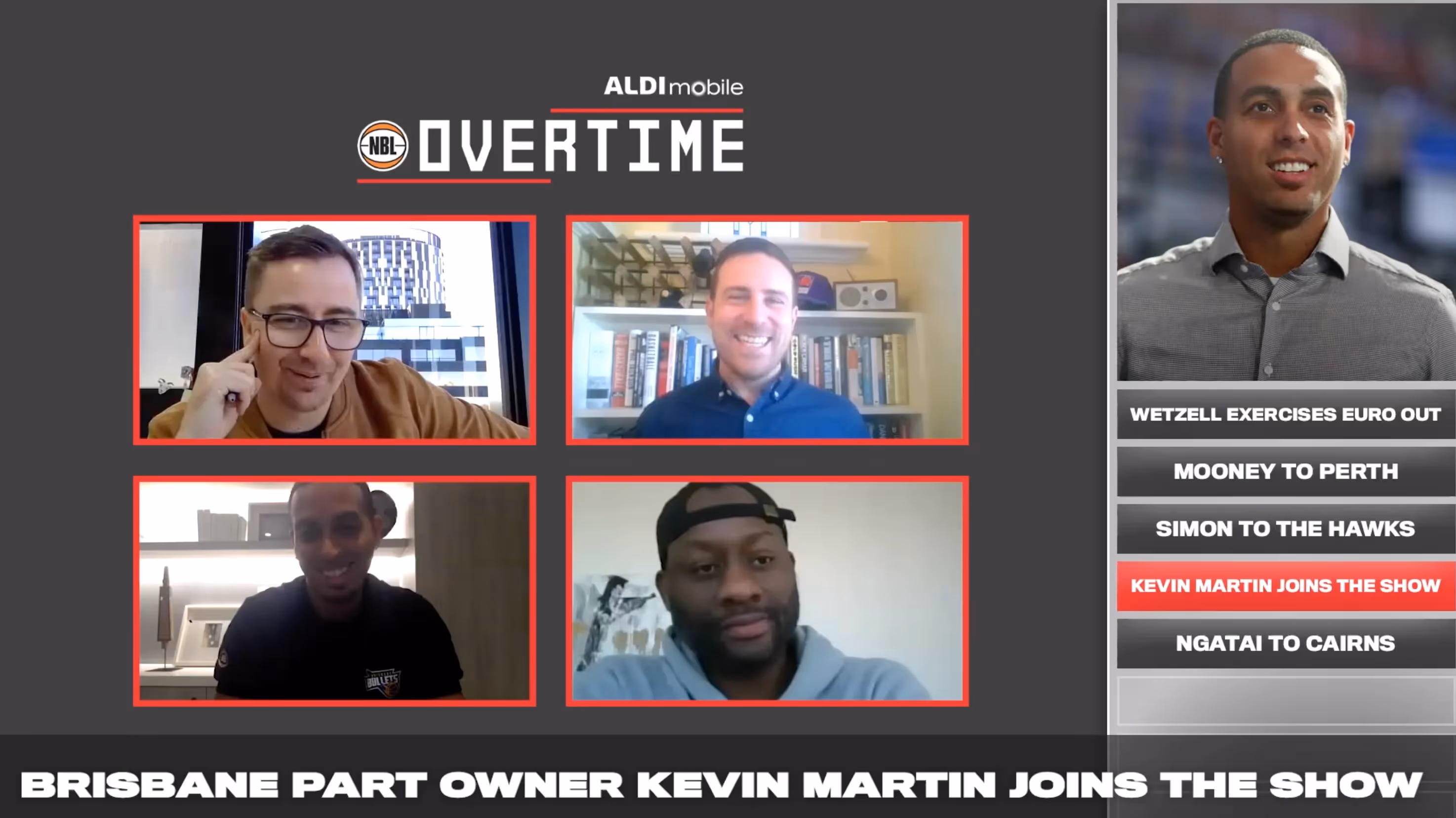 NBL Overtime | August 18 with Kevin Martin
