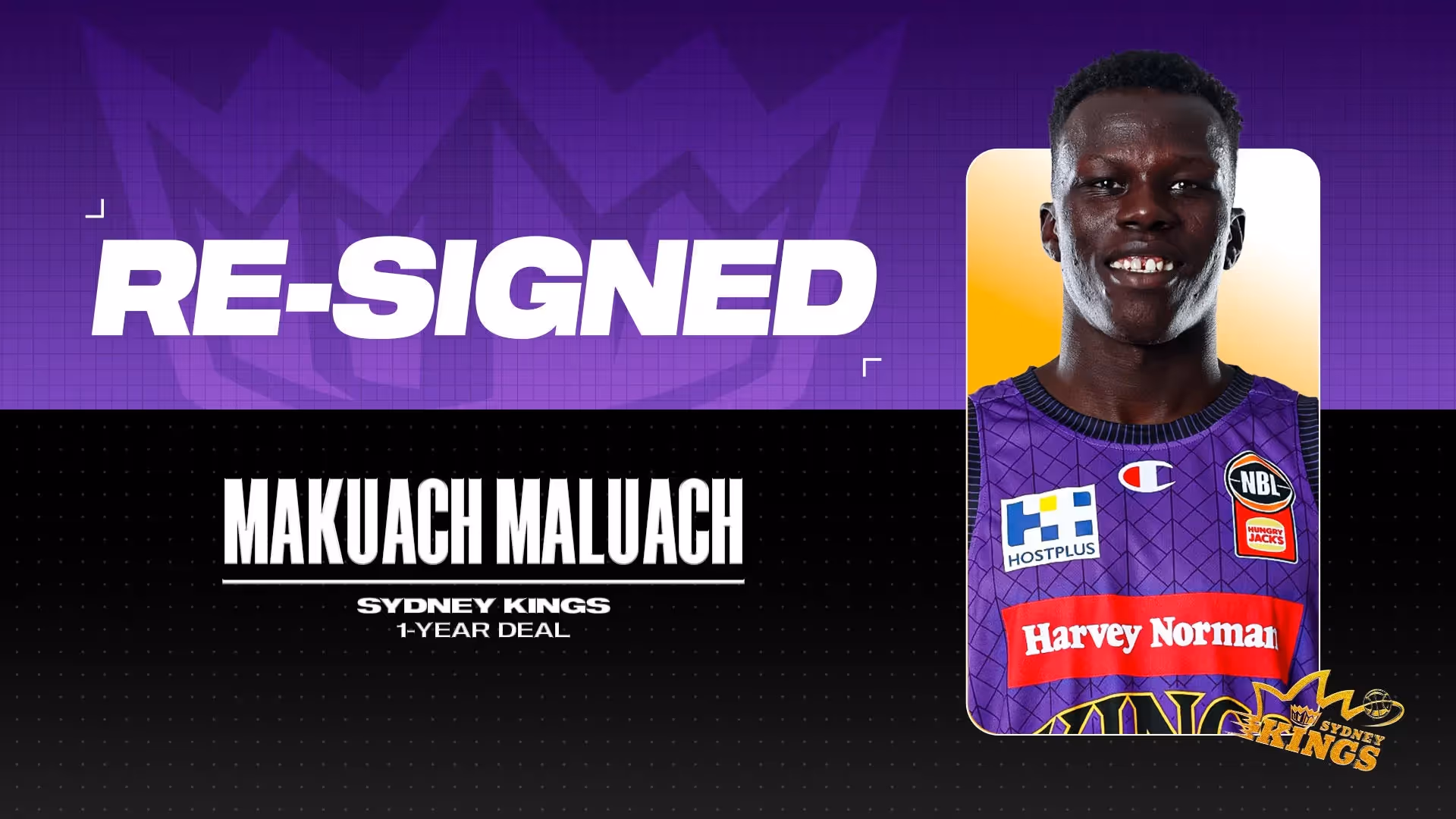 Kings hold court with key re-signing