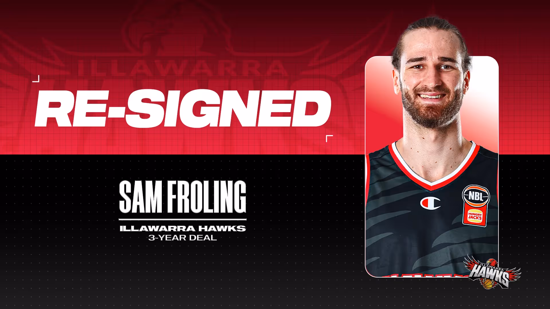 Hawks star signs for three more