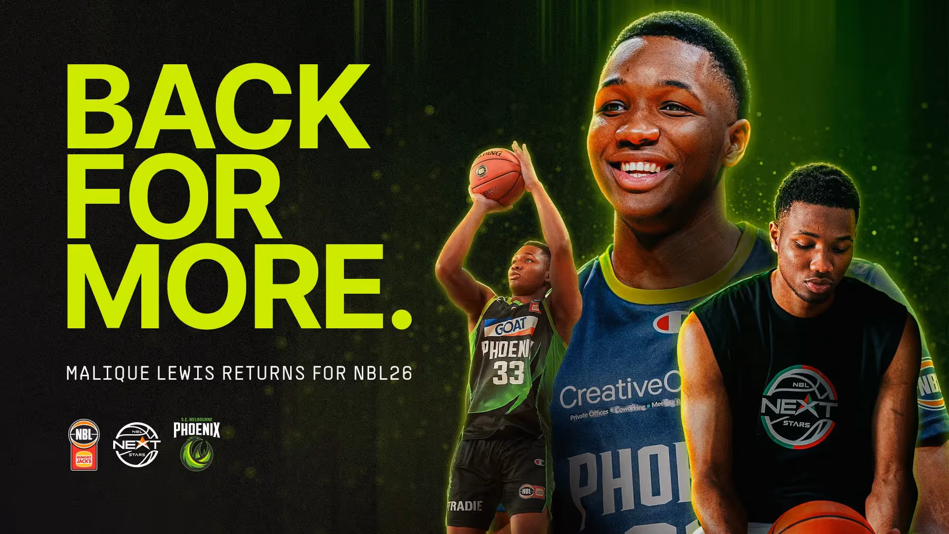 Next stop, NBL26: Lewis runs it back with Phoenix