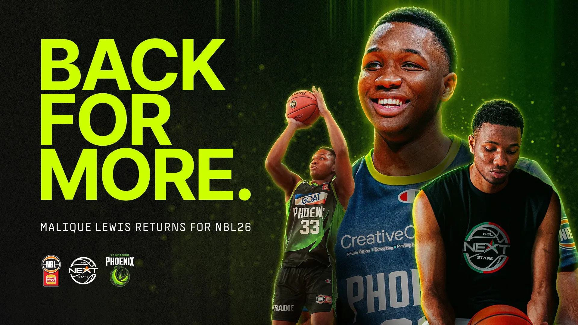 Next stop, NBL26: Lewis runs it back with Phoenix