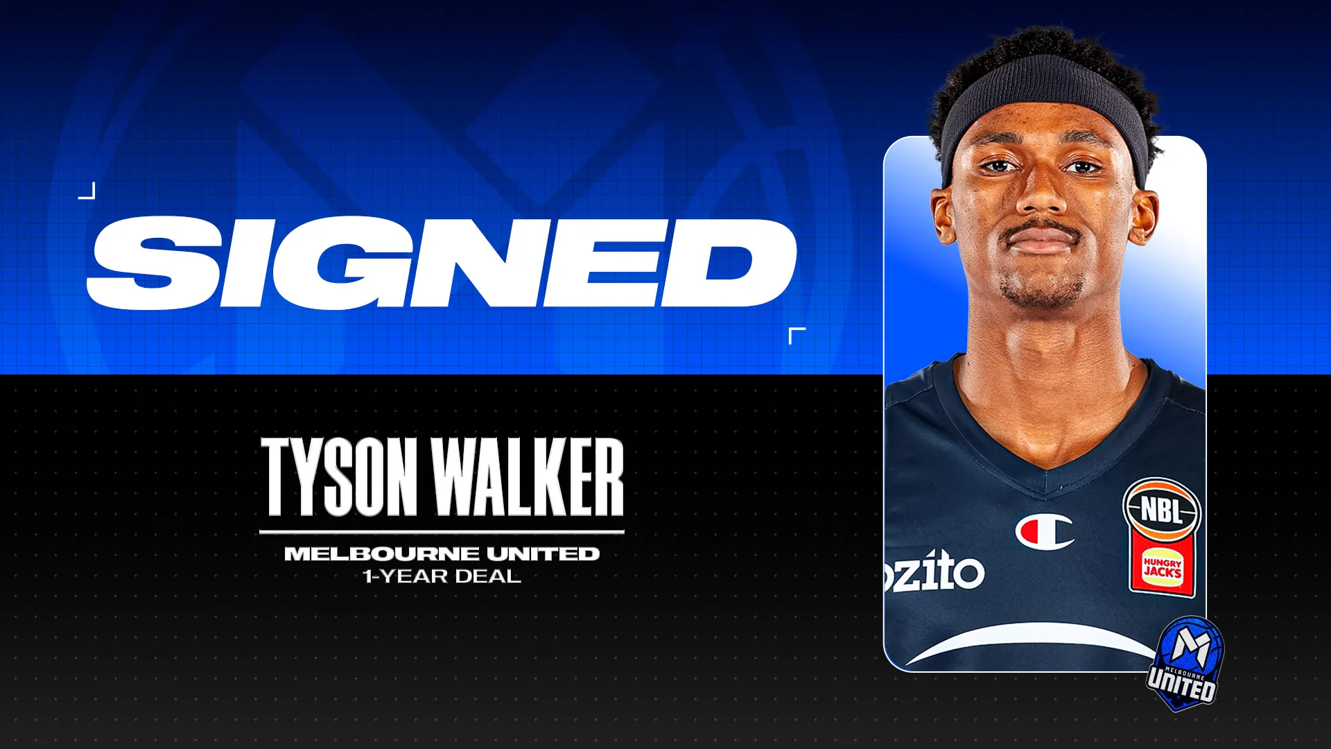 Walker this way: United sign explosive guard
