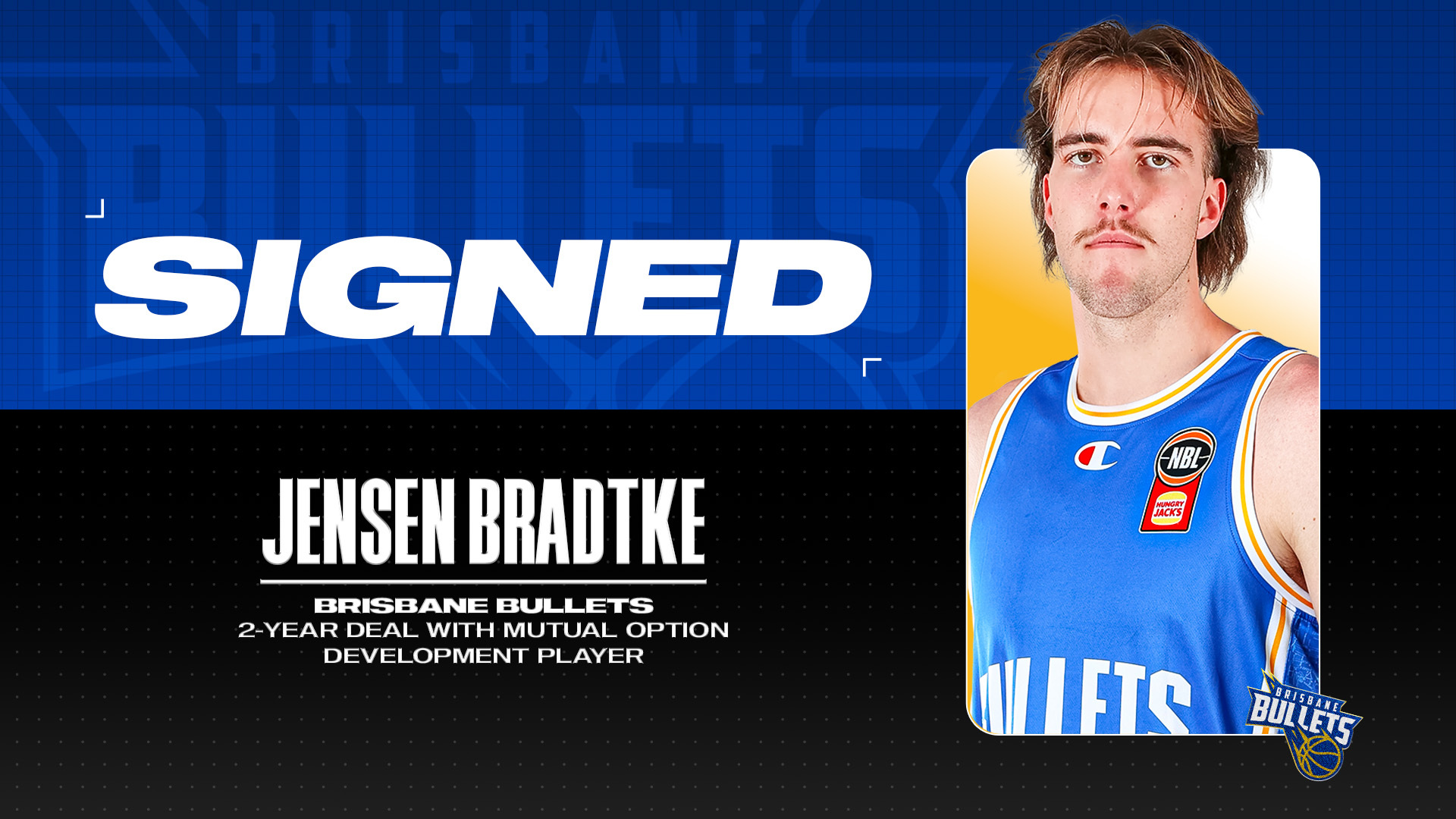 Bradtke is back: Bullets sign familiar name