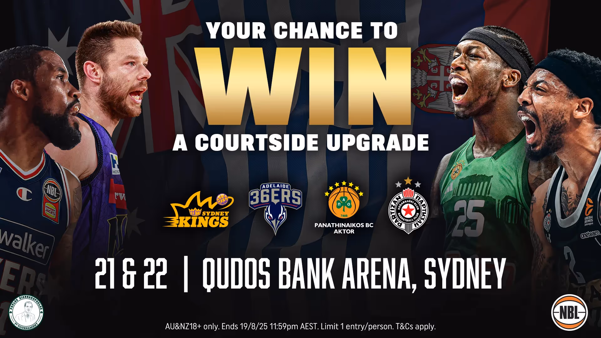 Sydney | Terms and Conditions | PGT Ticket Upgrade Competition