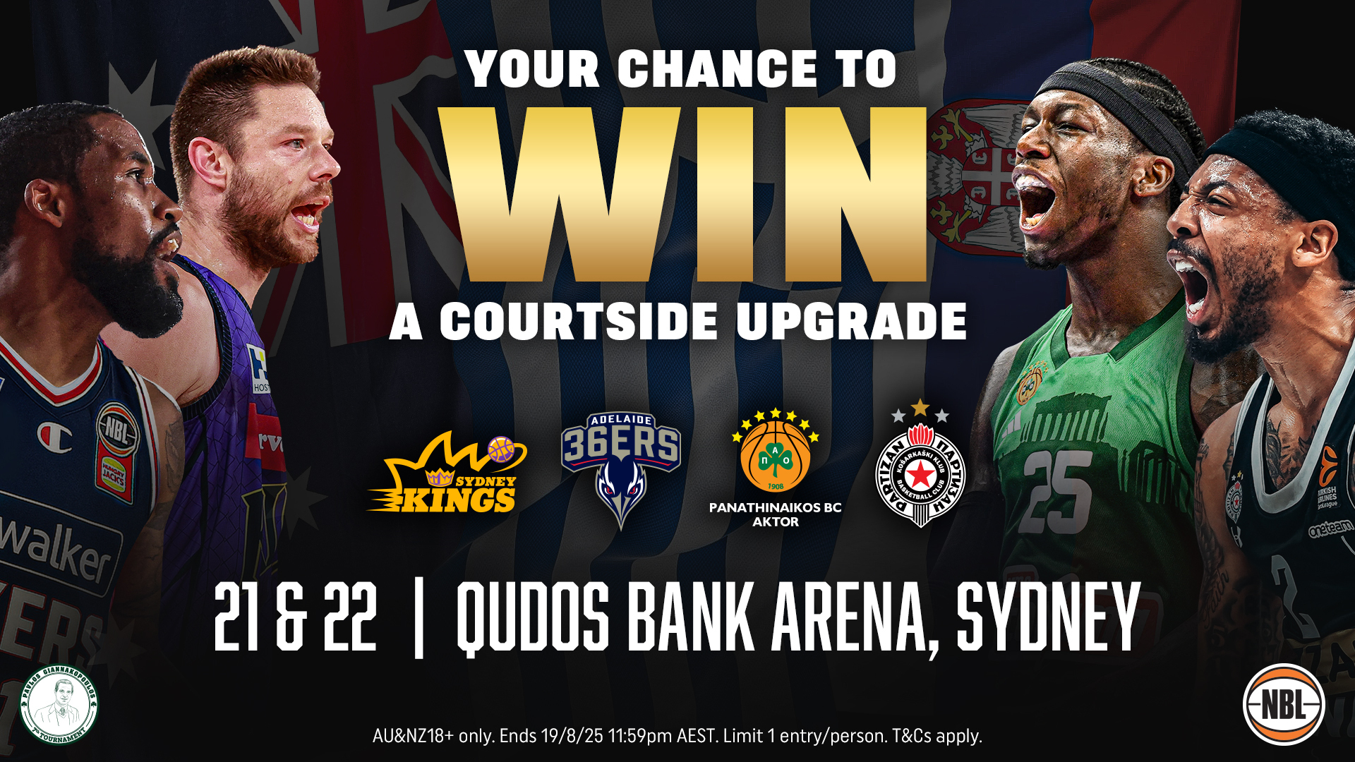 Sydney | Terms and Conditions | PGT Ticket Upgrade Competition