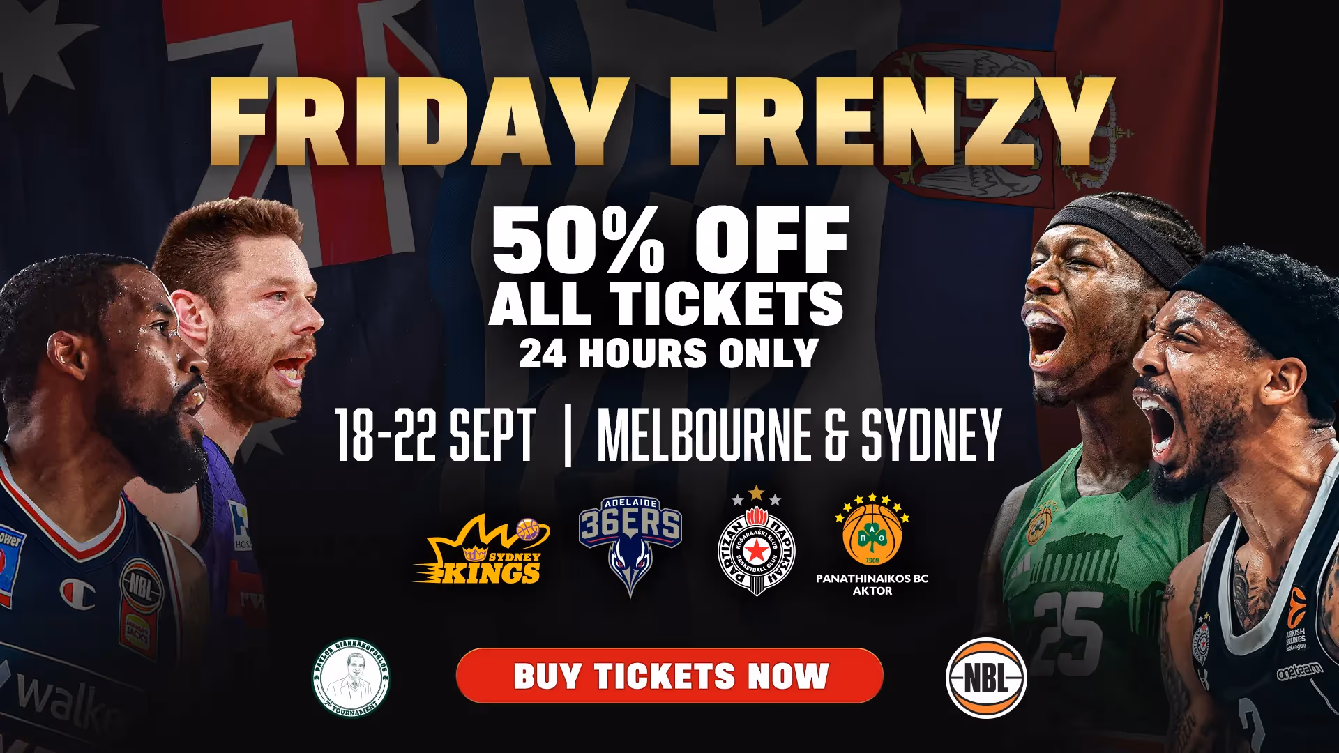 Friday Frenzy: European Giants head down under 