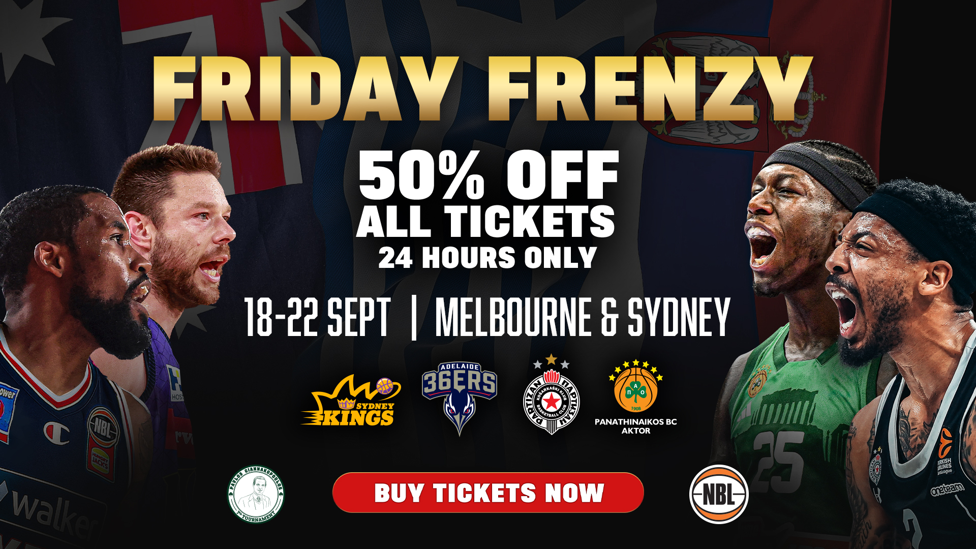 Friday Frenzy: European Giants head down under 