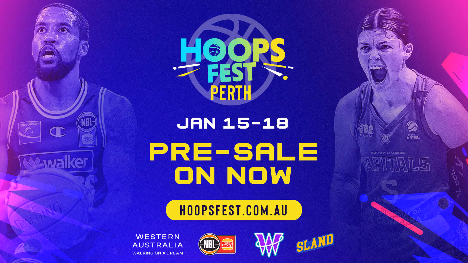 HoopsFest Perth: Pre-Sale on now