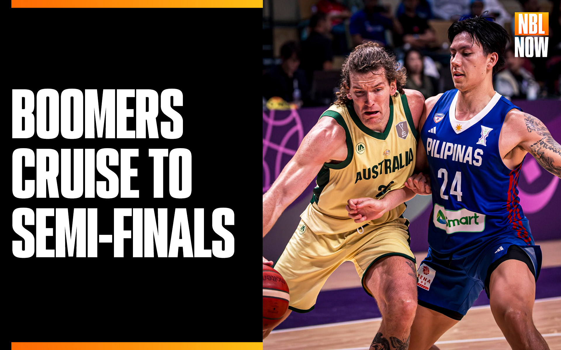 NBL Now: Boomers cruise to Semi-Finals