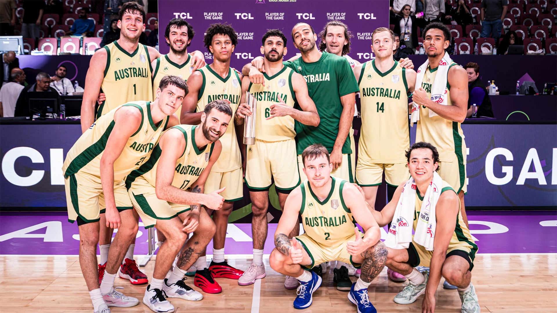 Boomers dominate Iran on path to Asia Cup Final