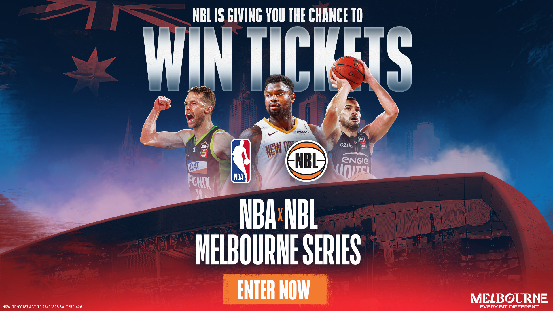 Win tickets to the New Orleans Pelicans' NBLxNBA games