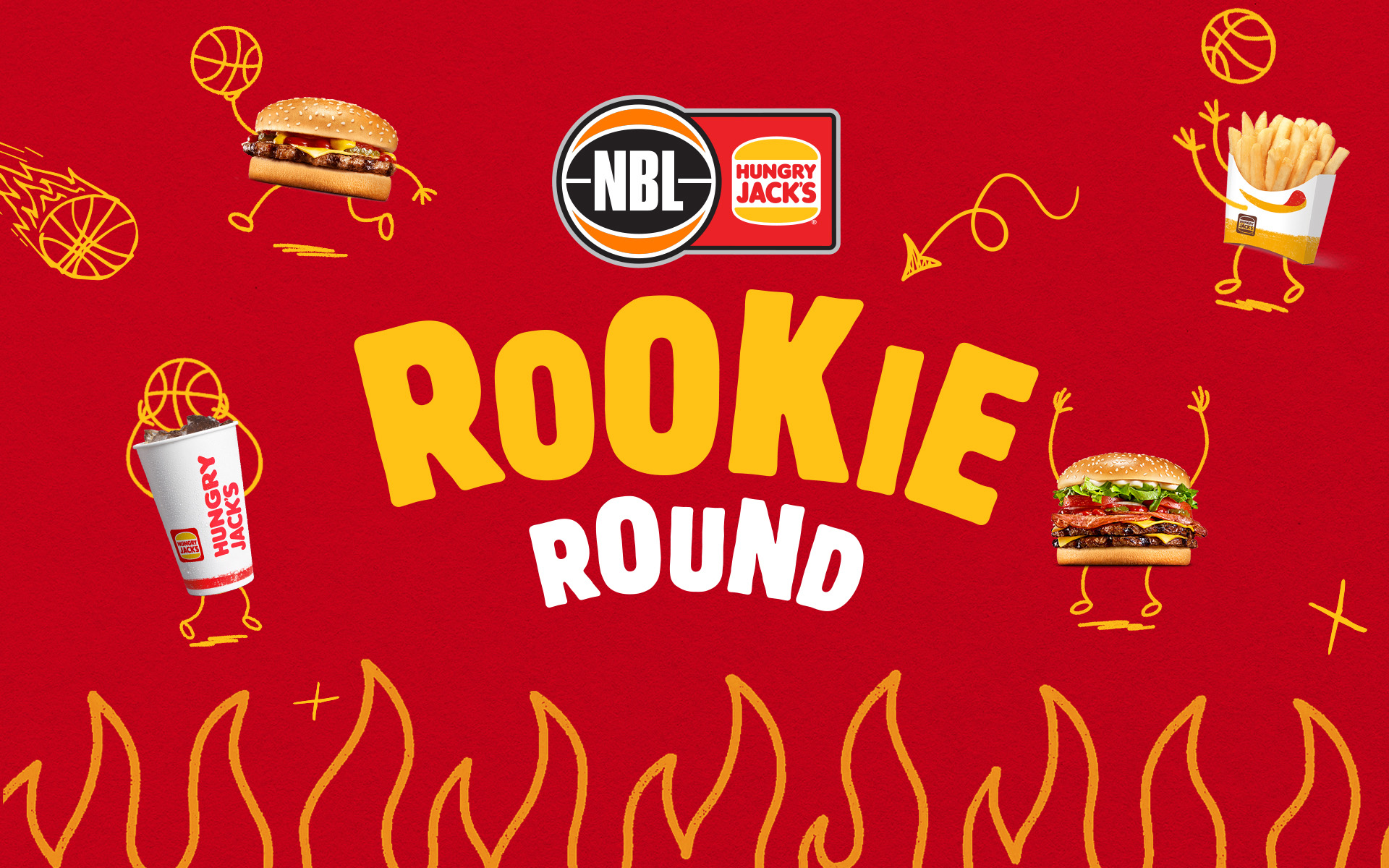 Hungry Jack’s Rookie Round to celebrate grassroots basketball