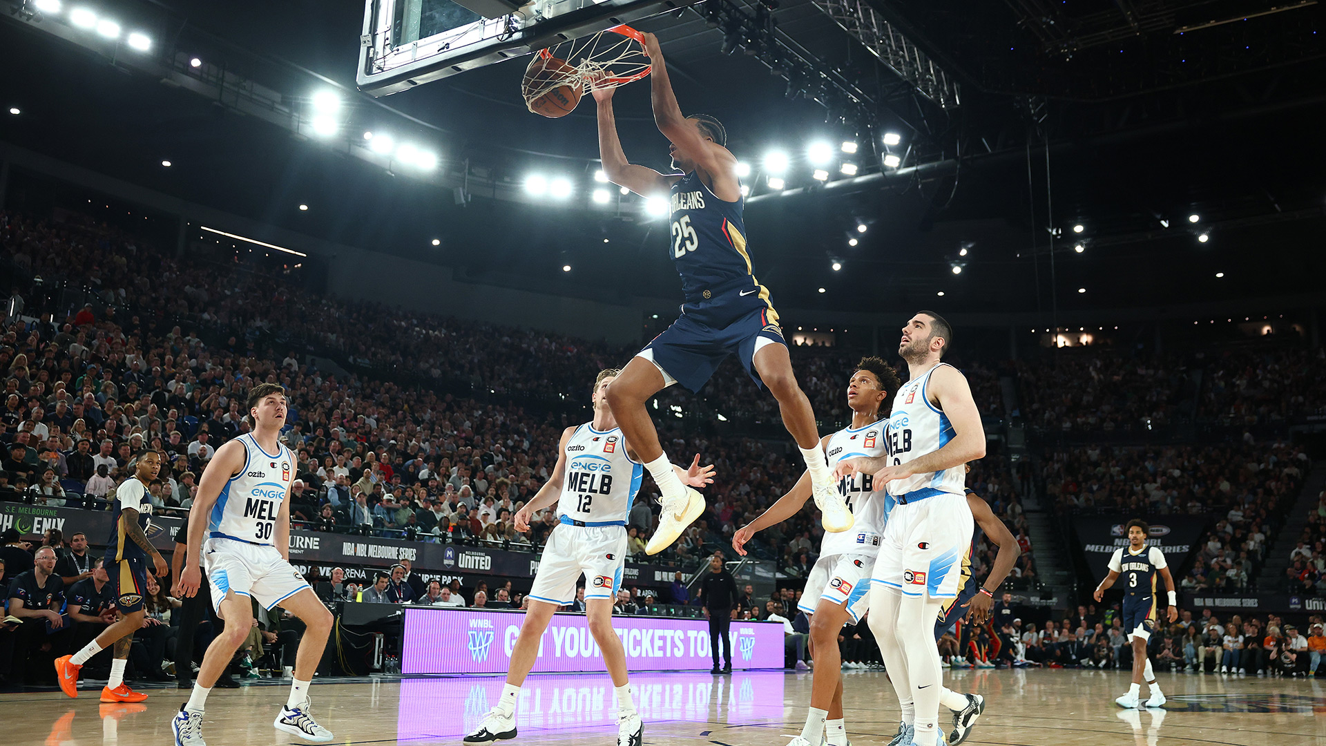 "It's a blessing": Pelicans feel the "love" in Melbourne