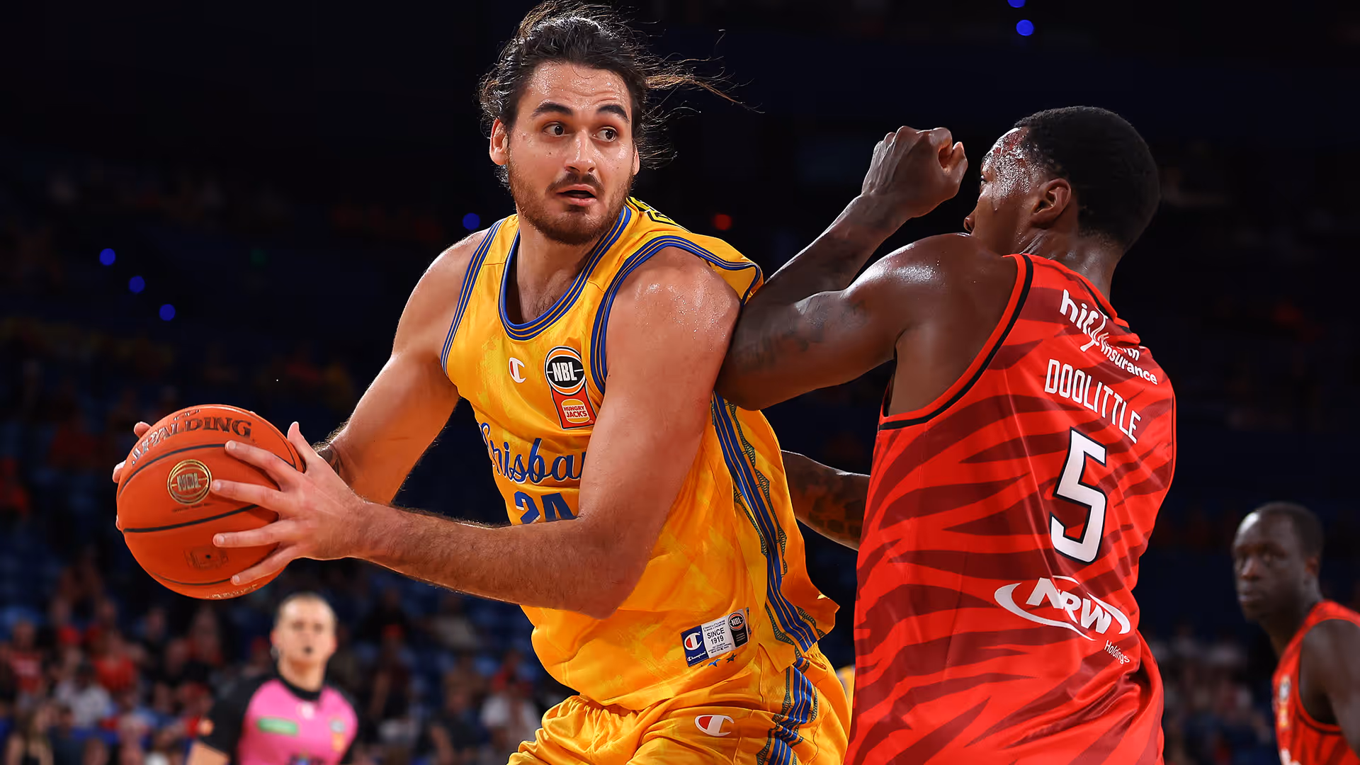 Harrison delivers "big boy" performance