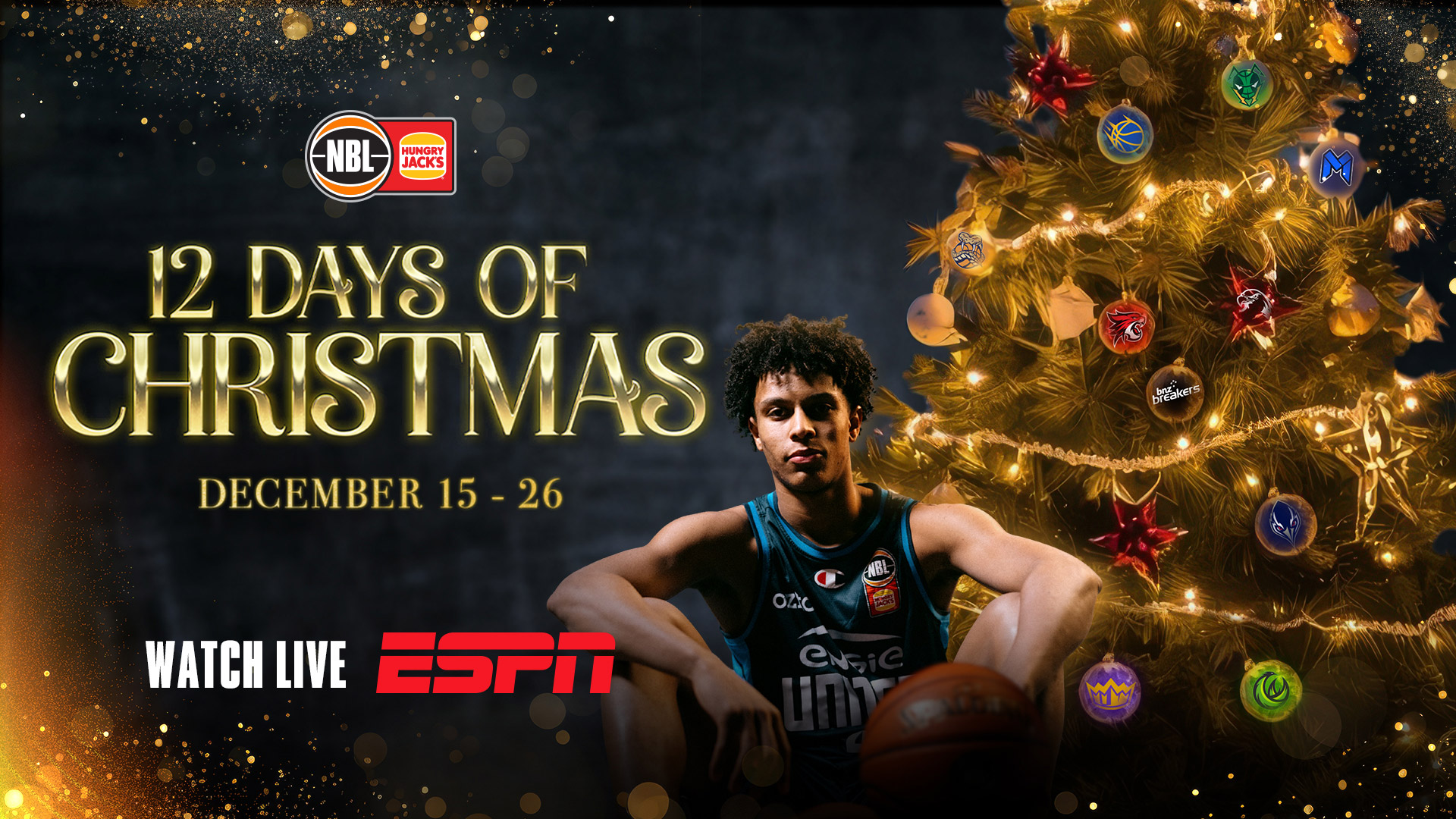 Celebrating the 12 Days of NBL26 Christmas