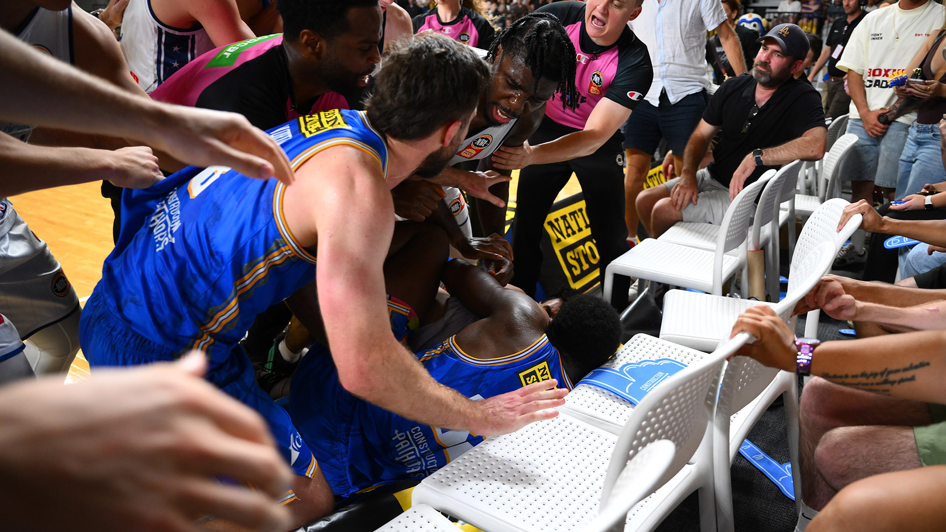 Cotton left "shocked" after fiery clash