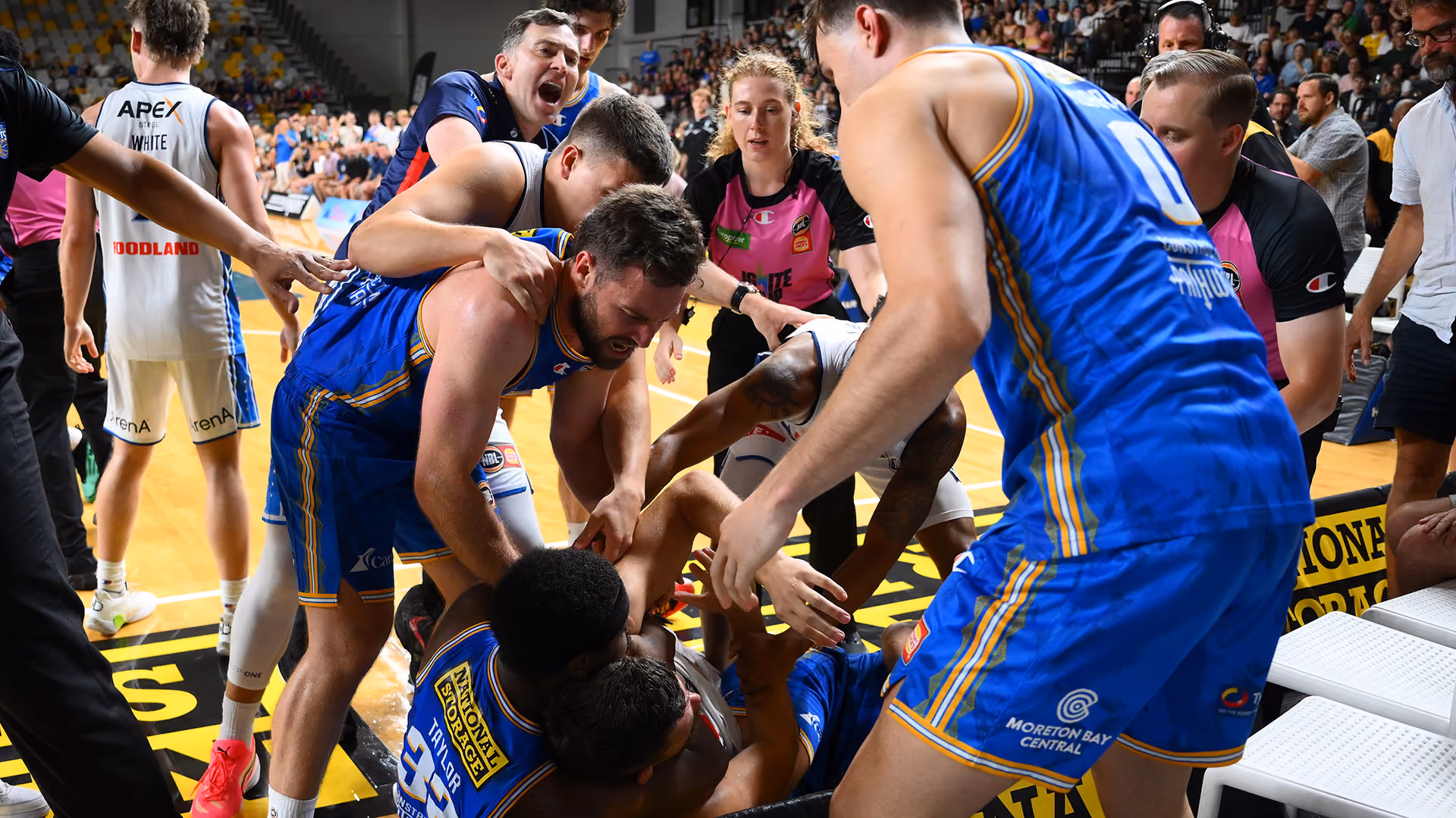 Suspensions, fines after fiery clash